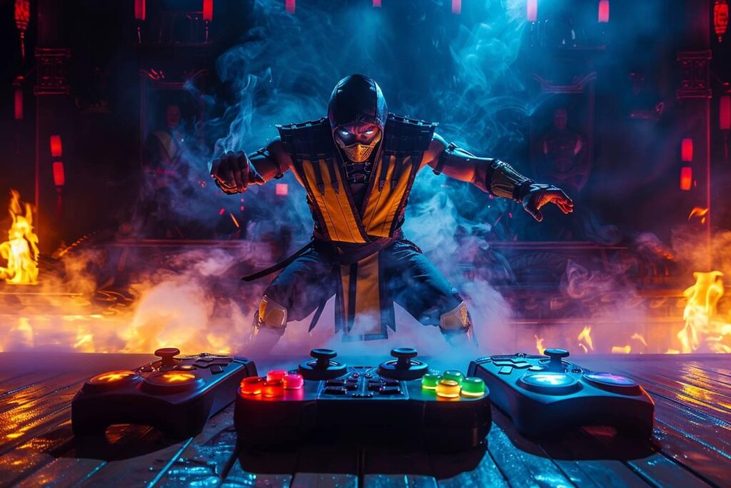 Mortal Kombat Switch controls : Options and settings